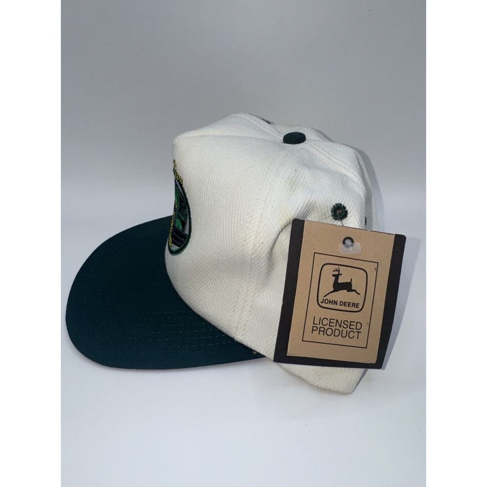 Vintage John Deere K-Products 50 Series Combines‎ Hat Snapback NWT USA Mad - Picture 2 of 7